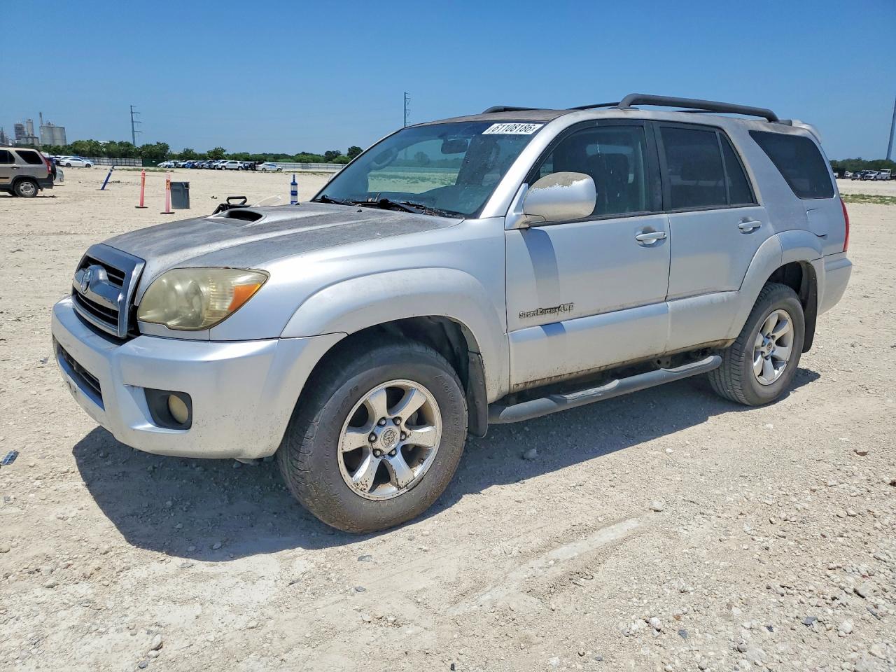 2006 Toyota 4runner Sport Edition Silver vin: JTEBU14R568068053