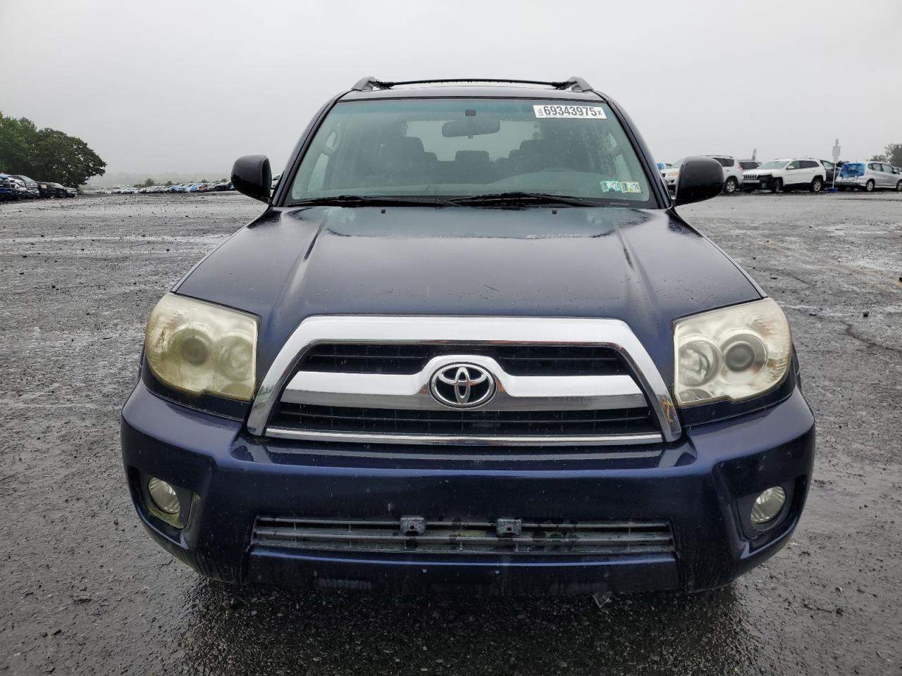 2006 Toyota 4runner Blue vin: JTEBU14R568073401