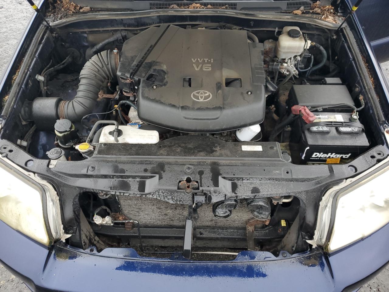 2006 Toyota 4runner Blue vin: JTEBU14R568073401