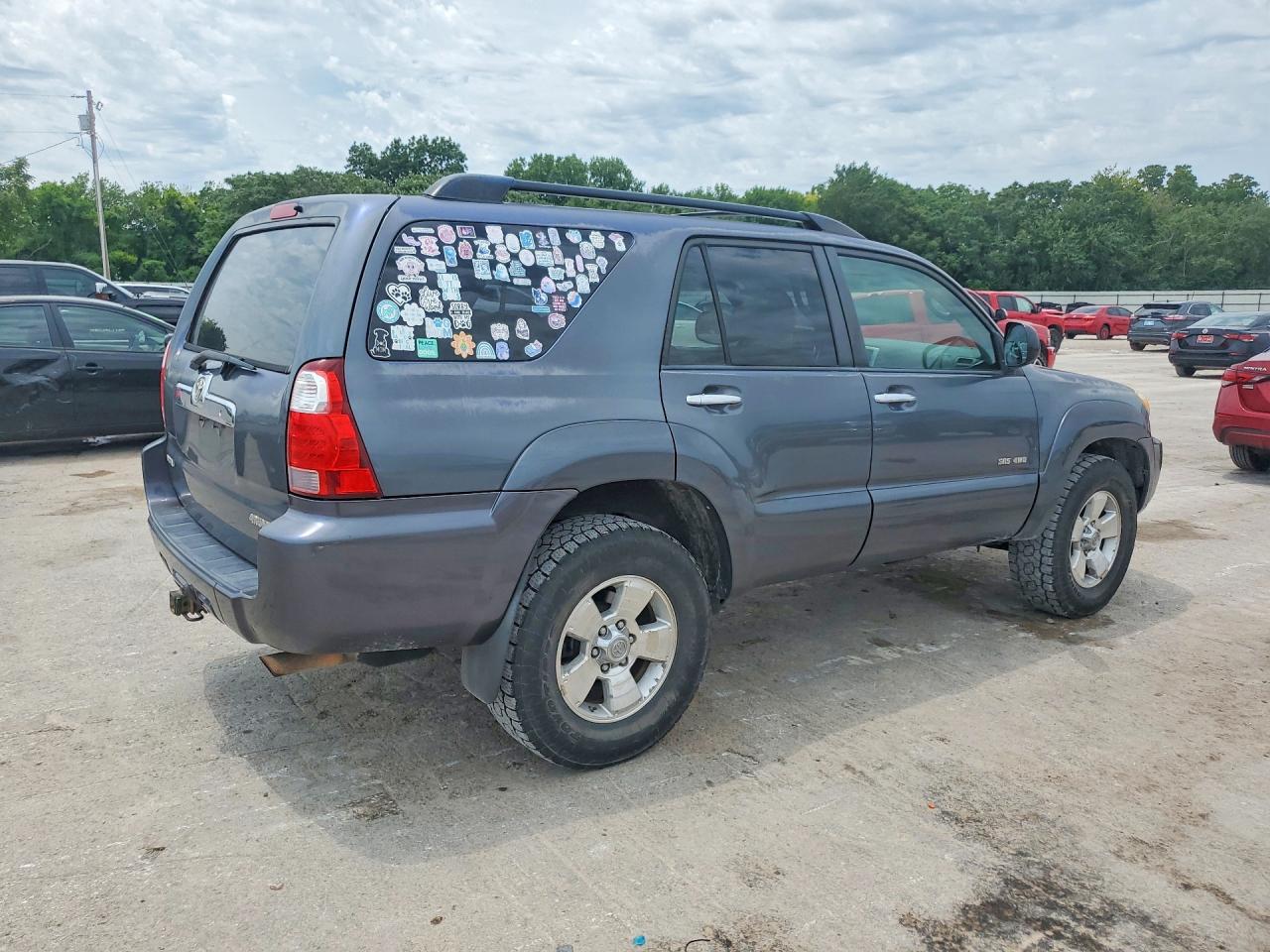 2007 Toyota 4runner Sr5 Gray vin: JTEBU14R570108728