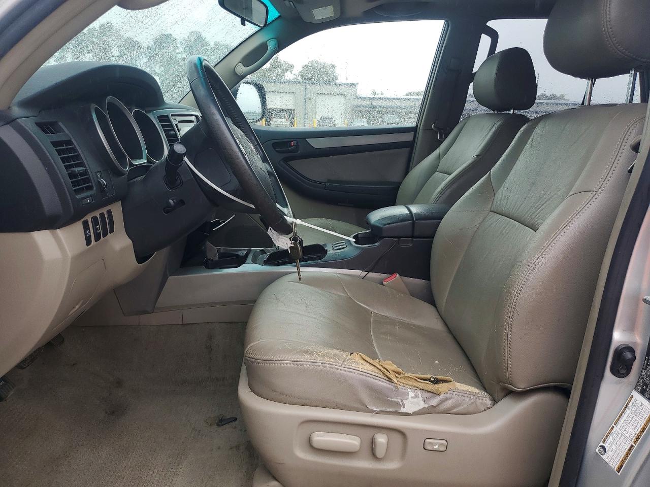 2007 Toyota 4runner Sr5 Silver vin: JTEBU14R578080995