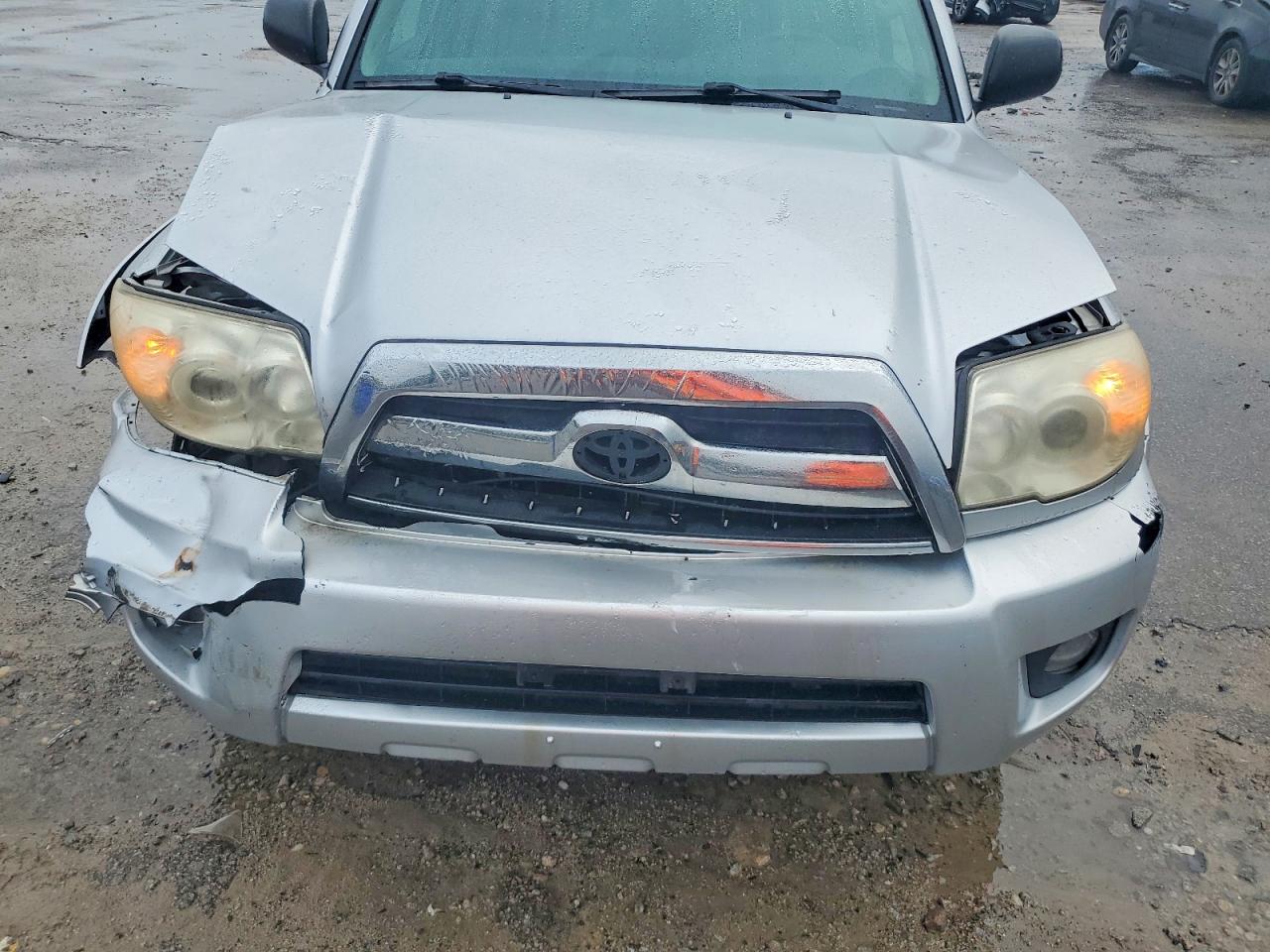 2007 Toyota 4runner Sr5 Silver vin: JTEBU14R578080995