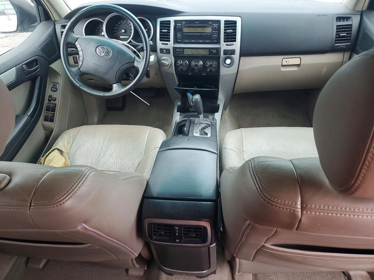 2007 Toyota 4runner Sr5 Silver vin: JTEBU14R578080995