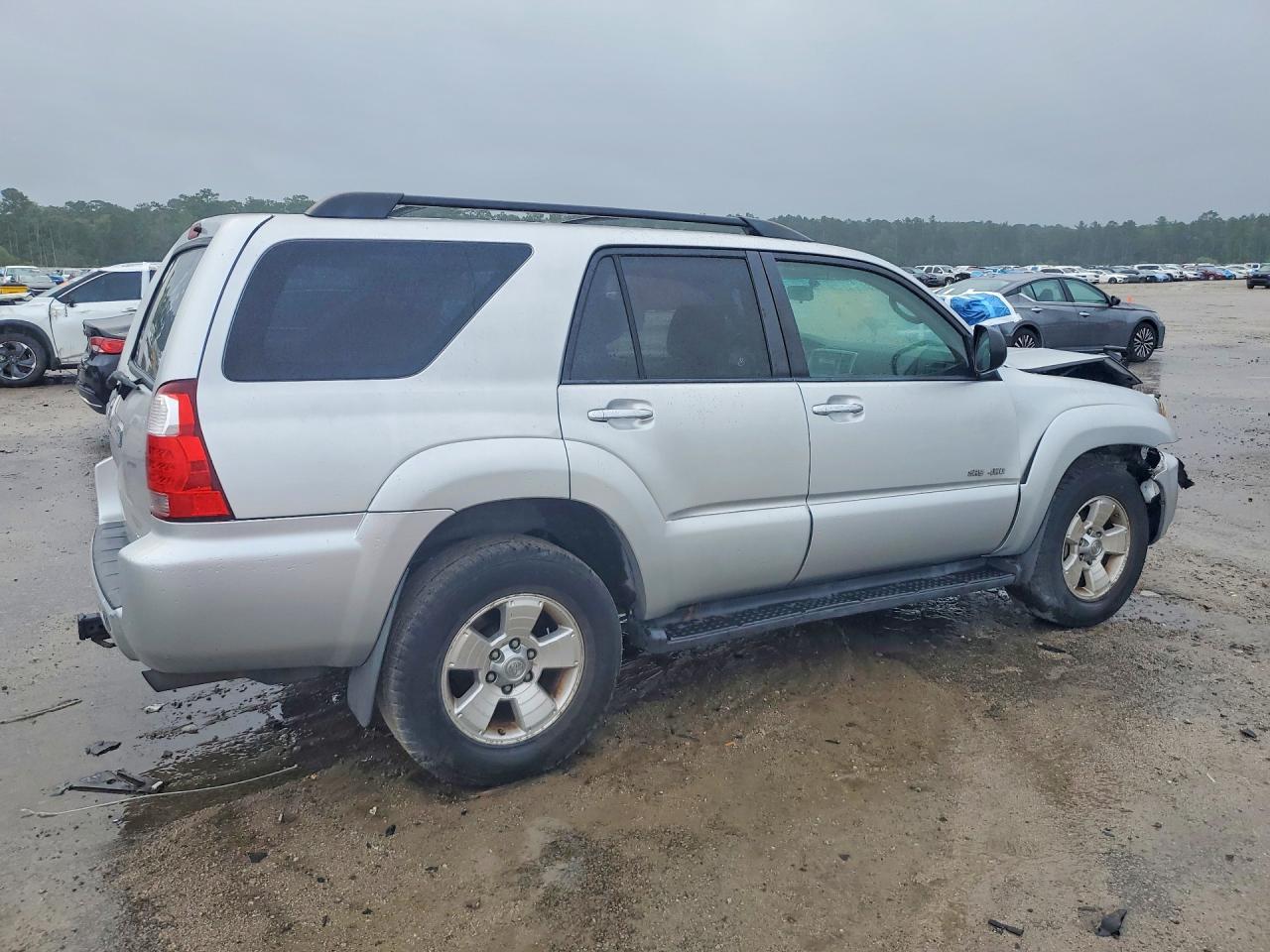 2007 Toyota 4runner Sr5 Silver vin: JTEBU14R578080995