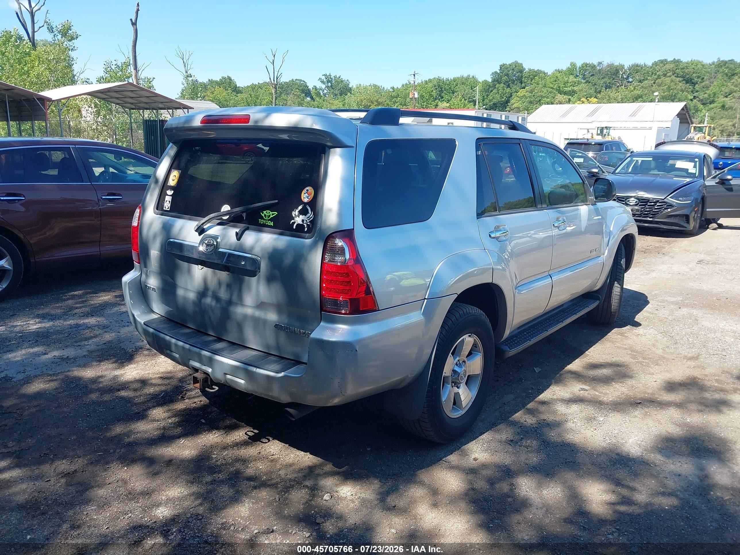 2008 Toyota 4runner Sr5 V6 Серебряный vin: JTEBU14R58K002253