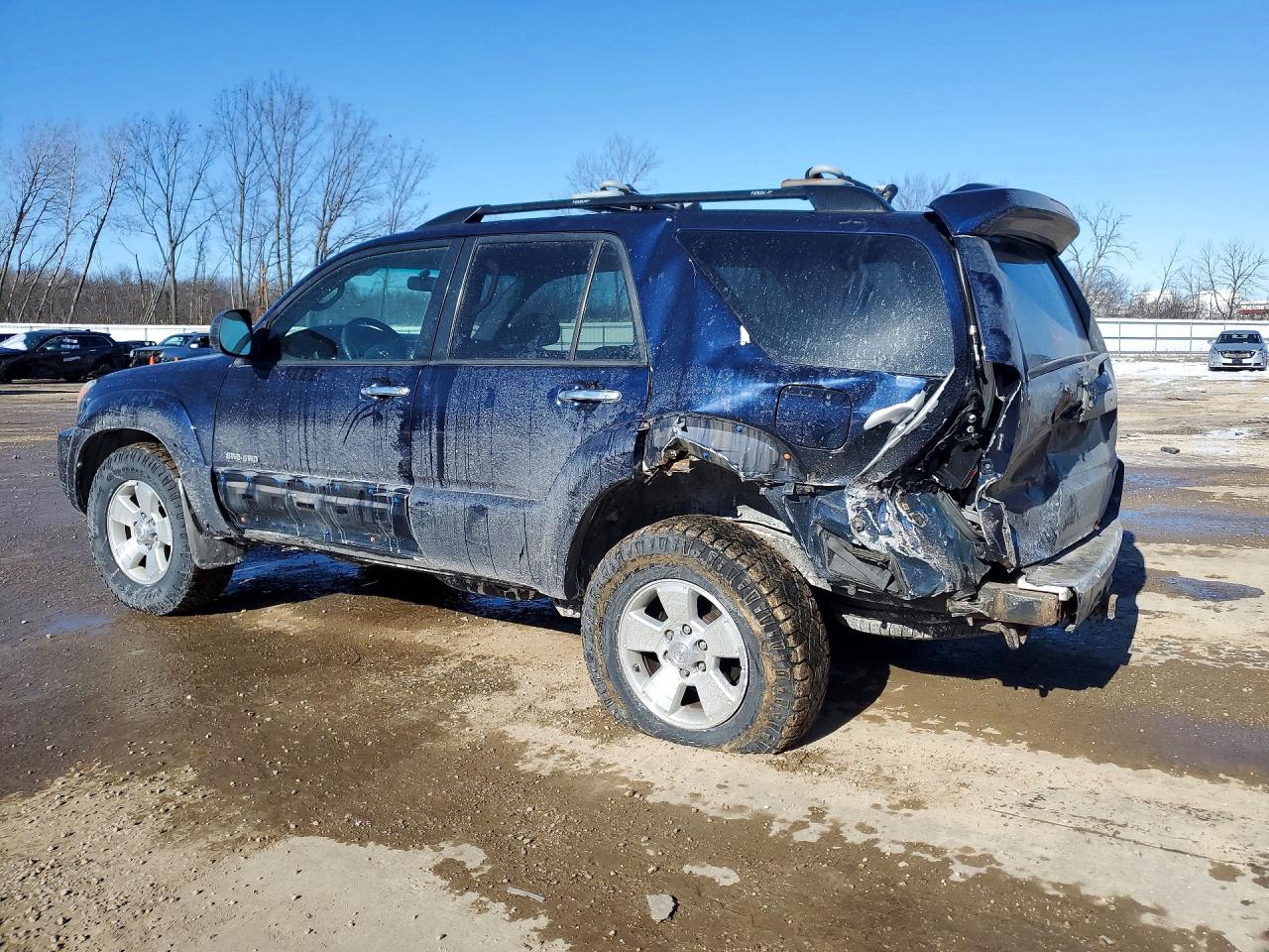 2009 Toyota 4runner Sr5 Blue vin: JTEBU14R59K040163