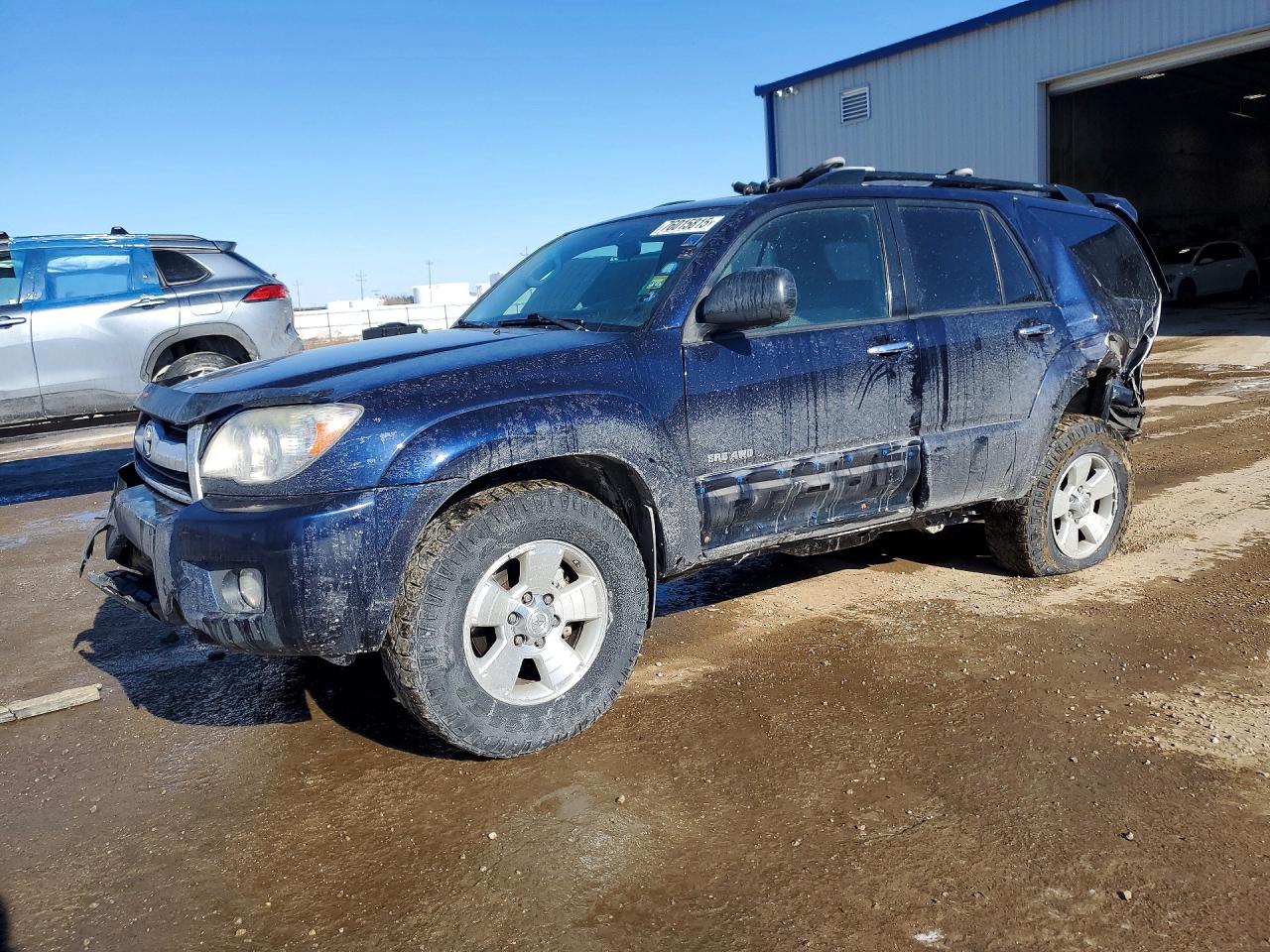 2009 Toyota 4runner Sr5 Blue vin: JTEBU14R59K040163