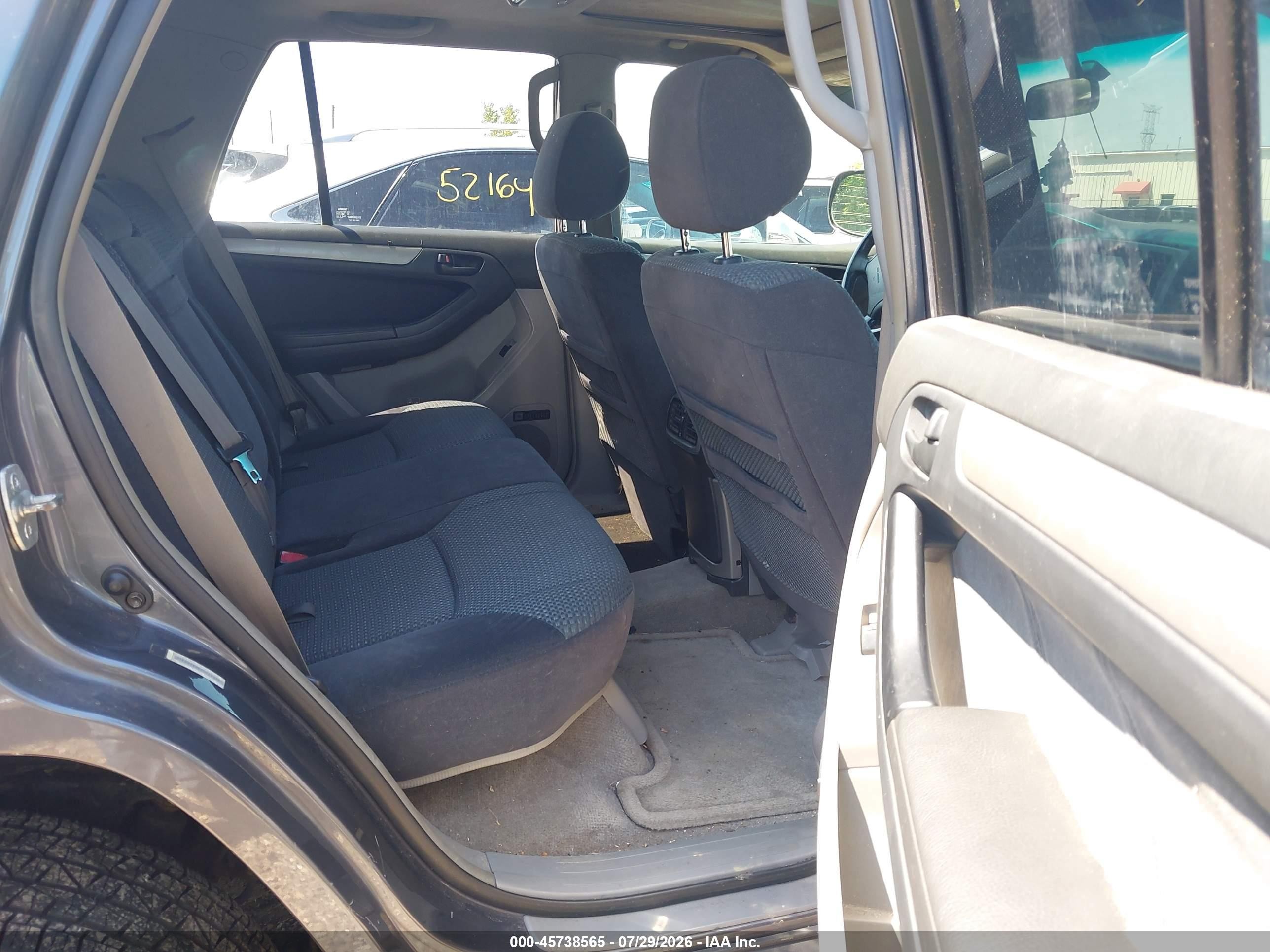 2003 Toyota 4runner Sr5 Sport V6 Blue vin: JTEBU14R630013329