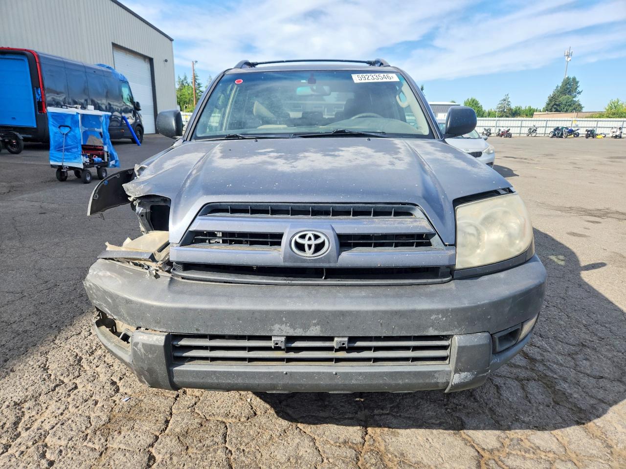 2003 Toyota 4runner Sr5 Синий vin: JTEBU14R638004650