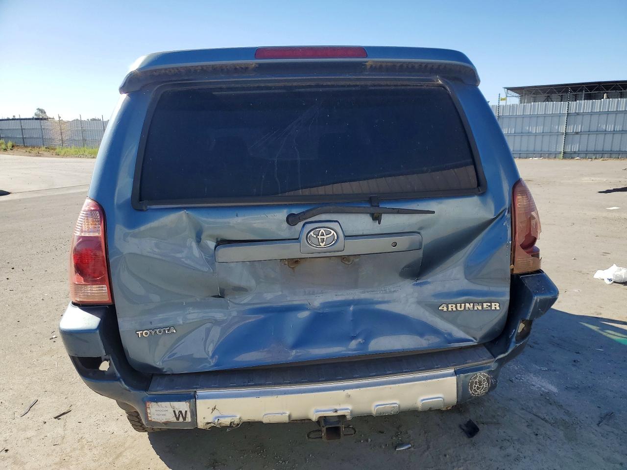 2004 Toyota 4runner Sr5 Blue vin: JTEBU14R640040967