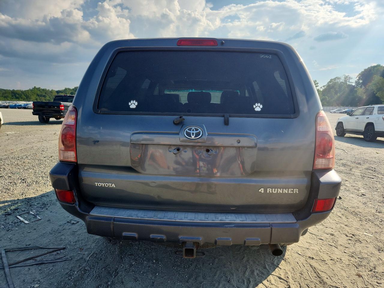 2005 Toyota 4runner Sr5 Charcoal vin: JTEBU14R650055874