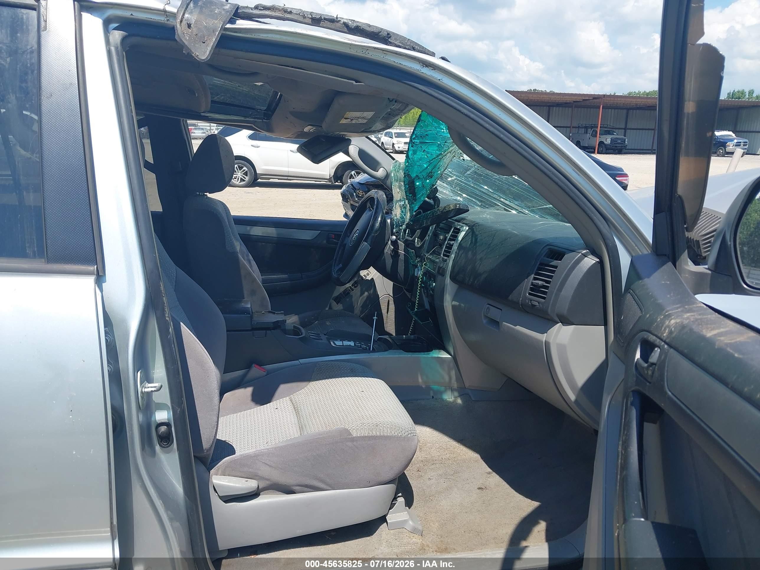 2005 Toyota 4runner Sr5 V6 Серебряный vin: JTEBU14R650059469