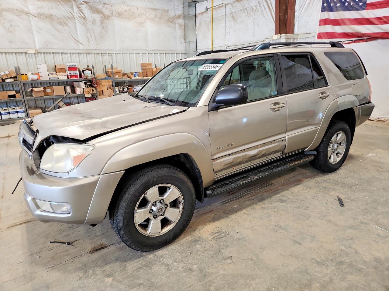 2005 Toyota 4runner Sr5 Beige vin: JTEBU14R650063294