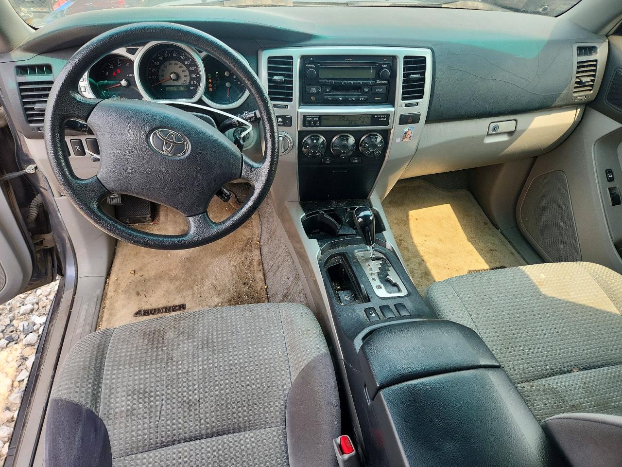 2005 Toyota 4runner Sr5 Gray vin: JTEBU14R650068432