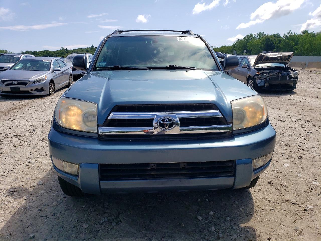 2005 Toyota 4runner Sr5 Blue vin: JTEBU14R650071573