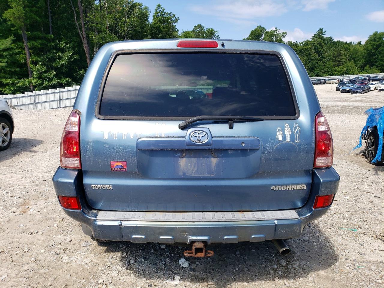 2005 Toyota 4runner Sr5 Blue vin: JTEBU14R650071573