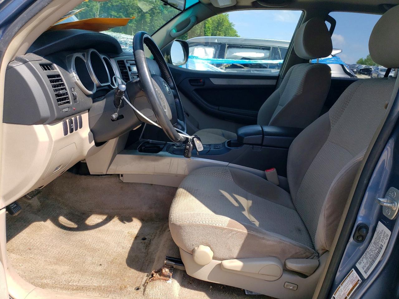 2005 Toyota 4runner Sr5 Blue vin: JTEBU14R650071573