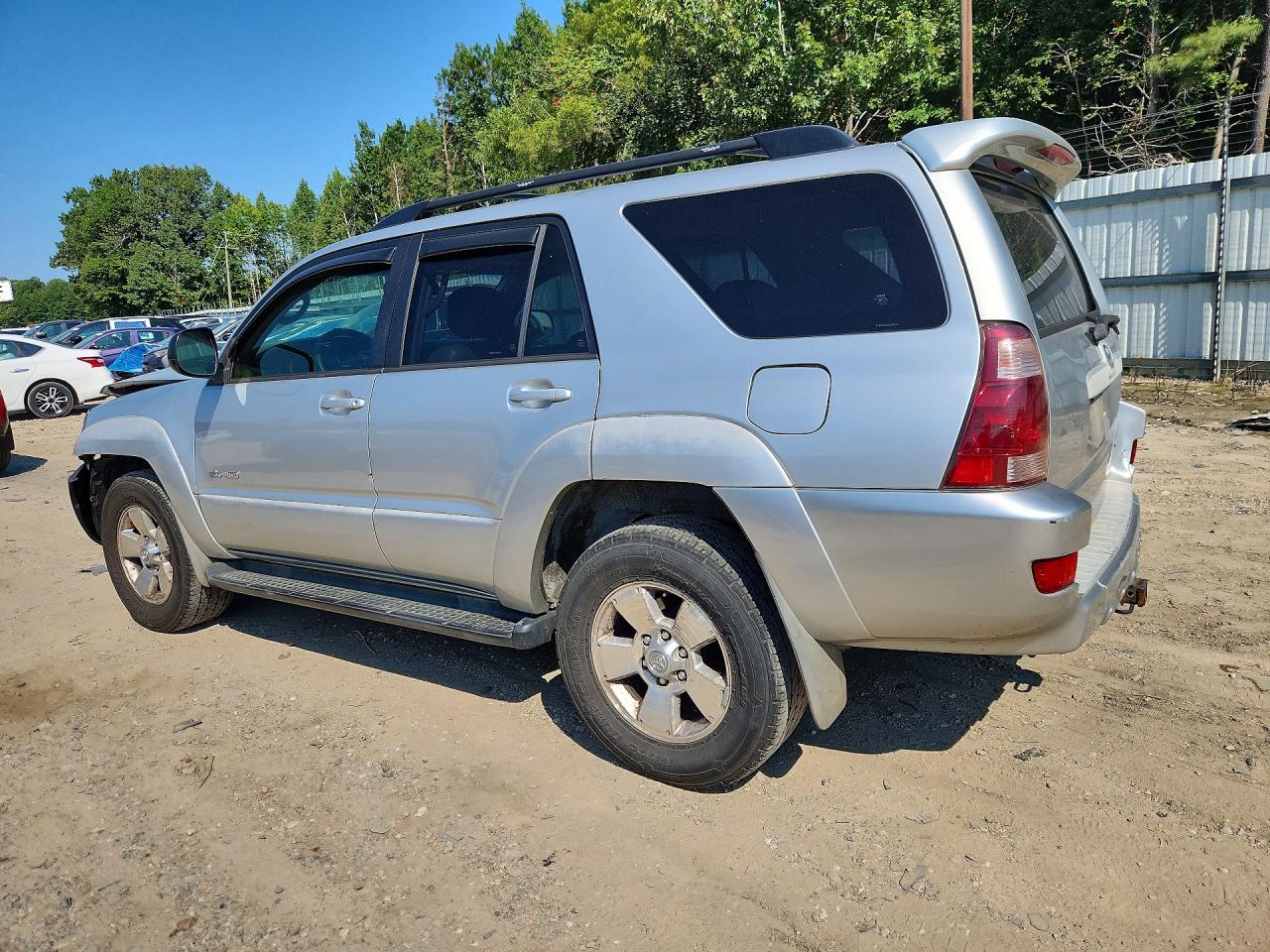 2005 Toyota 4runner Sr5 Silver vin: JTEBU14R658030734