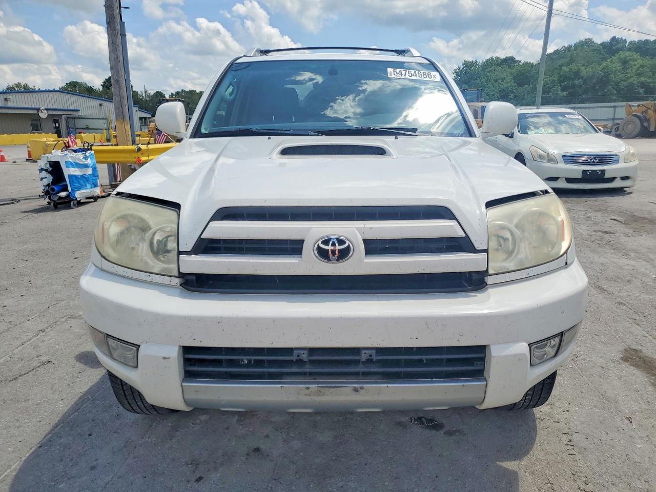2005 Toyota 4runner Sport Edition White vin: JTEBU14R658032788