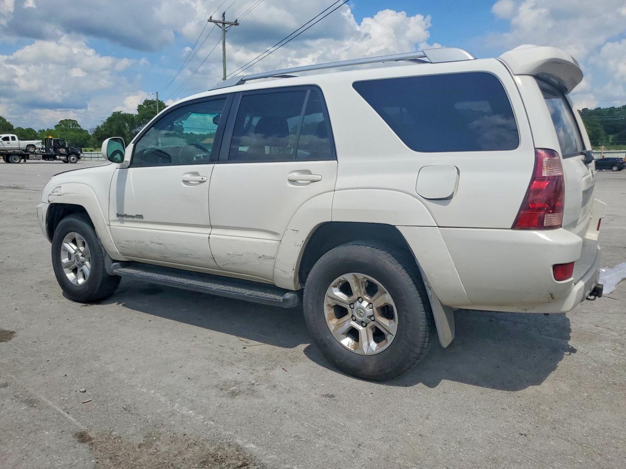2005 Toyota 4runner Sport Edition White vin: JTEBU14R658032788
