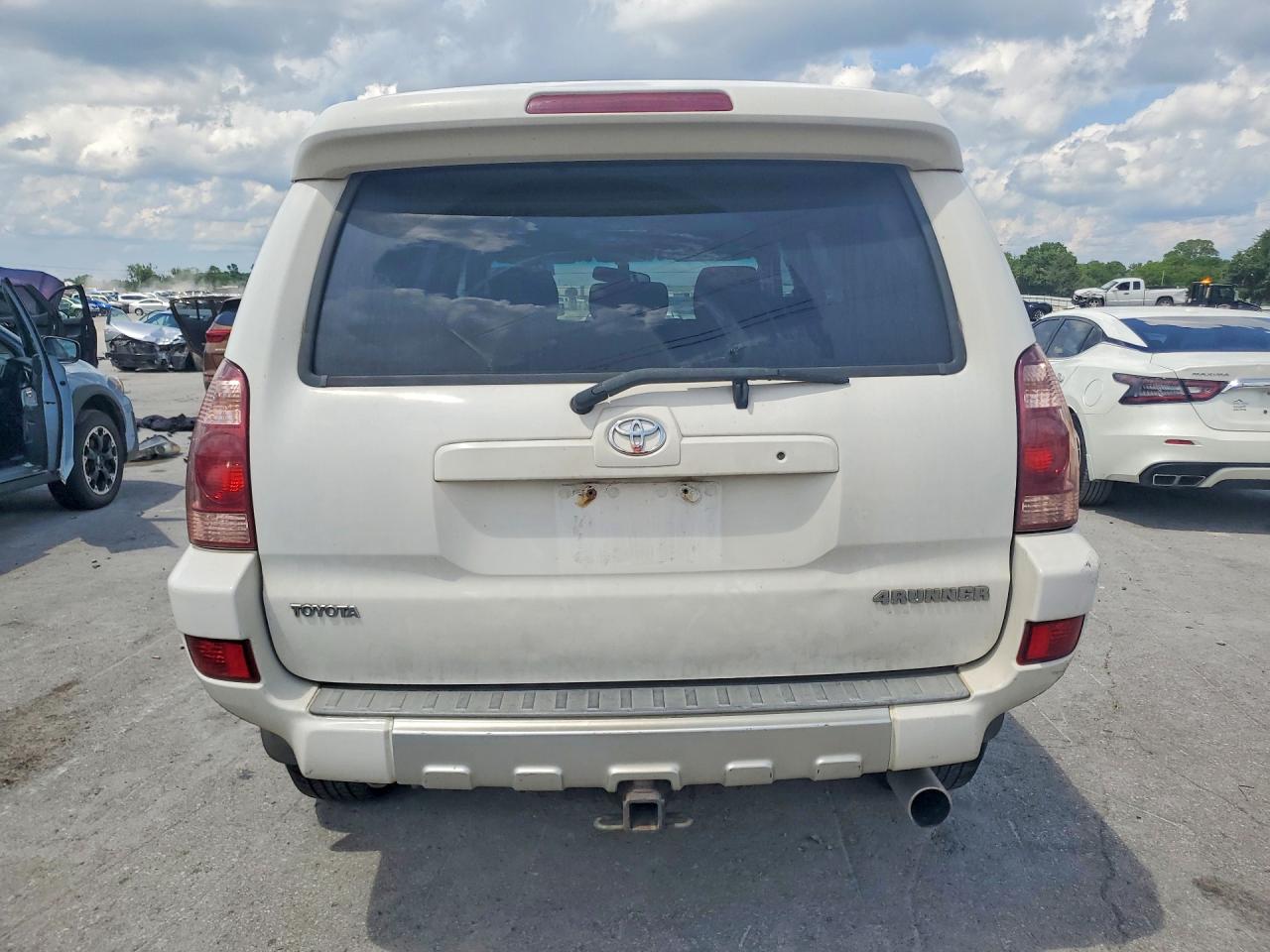 2005 Toyota 4runner Sport Edition White vin: JTEBU14R658032788