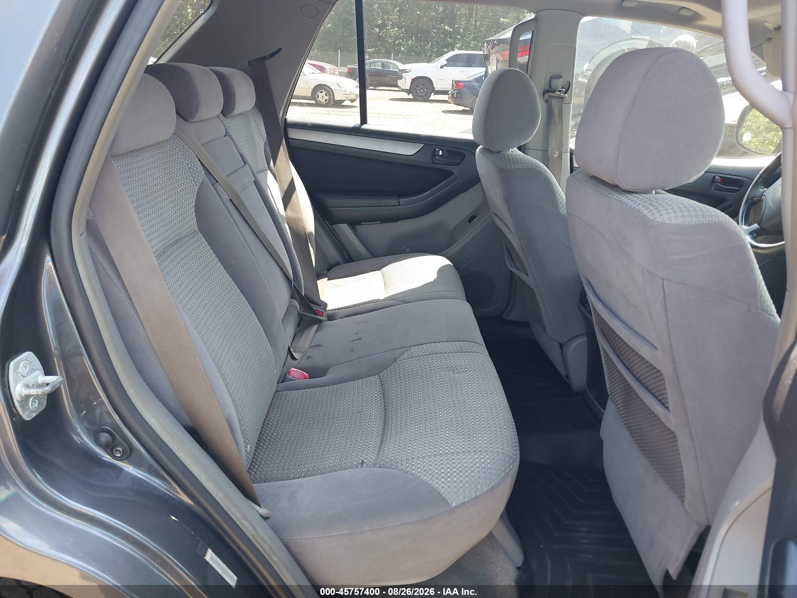 2005 Toyota 4runner Sr5 V6 Gray vin: JTEBU14R658038722