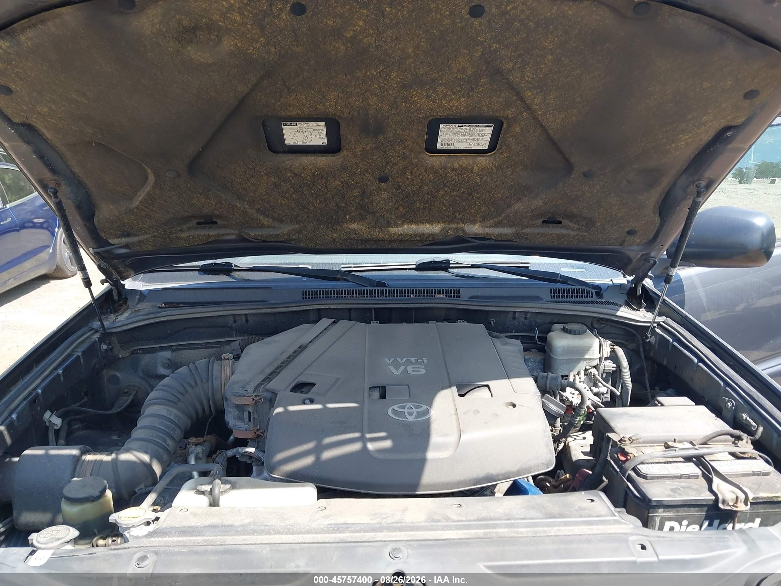 2005 Toyota 4runner Sr5 V6 Gray vin: JTEBU14R658038722