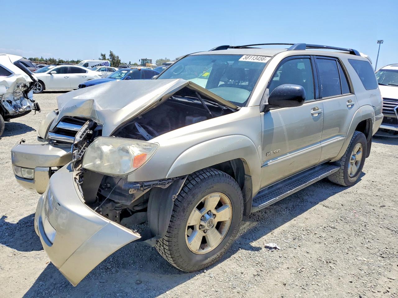 2005 Toyota 4runner Sr5 Gold vin: JTEBU14R658038980