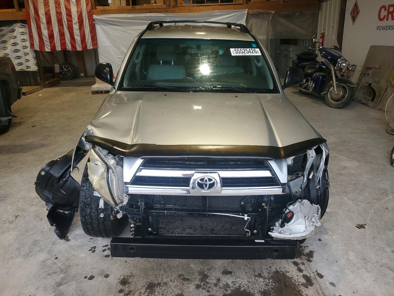 2005 Toyota 4runner Sr5 Silver vin: JTEBU14R658043080