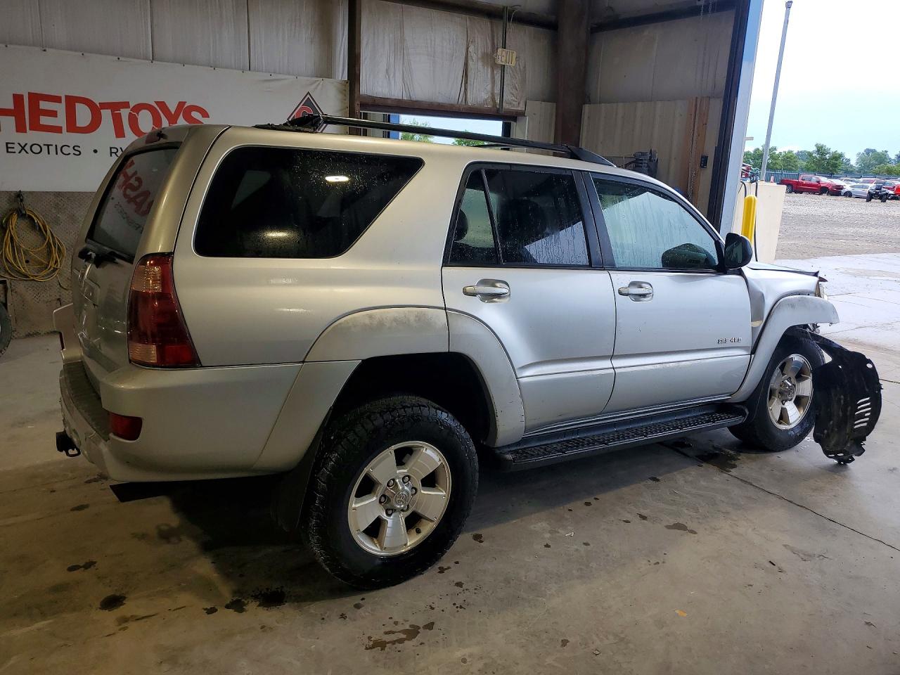 2005 Toyota 4runner Sr5 Silver vin: JTEBU14R658043080