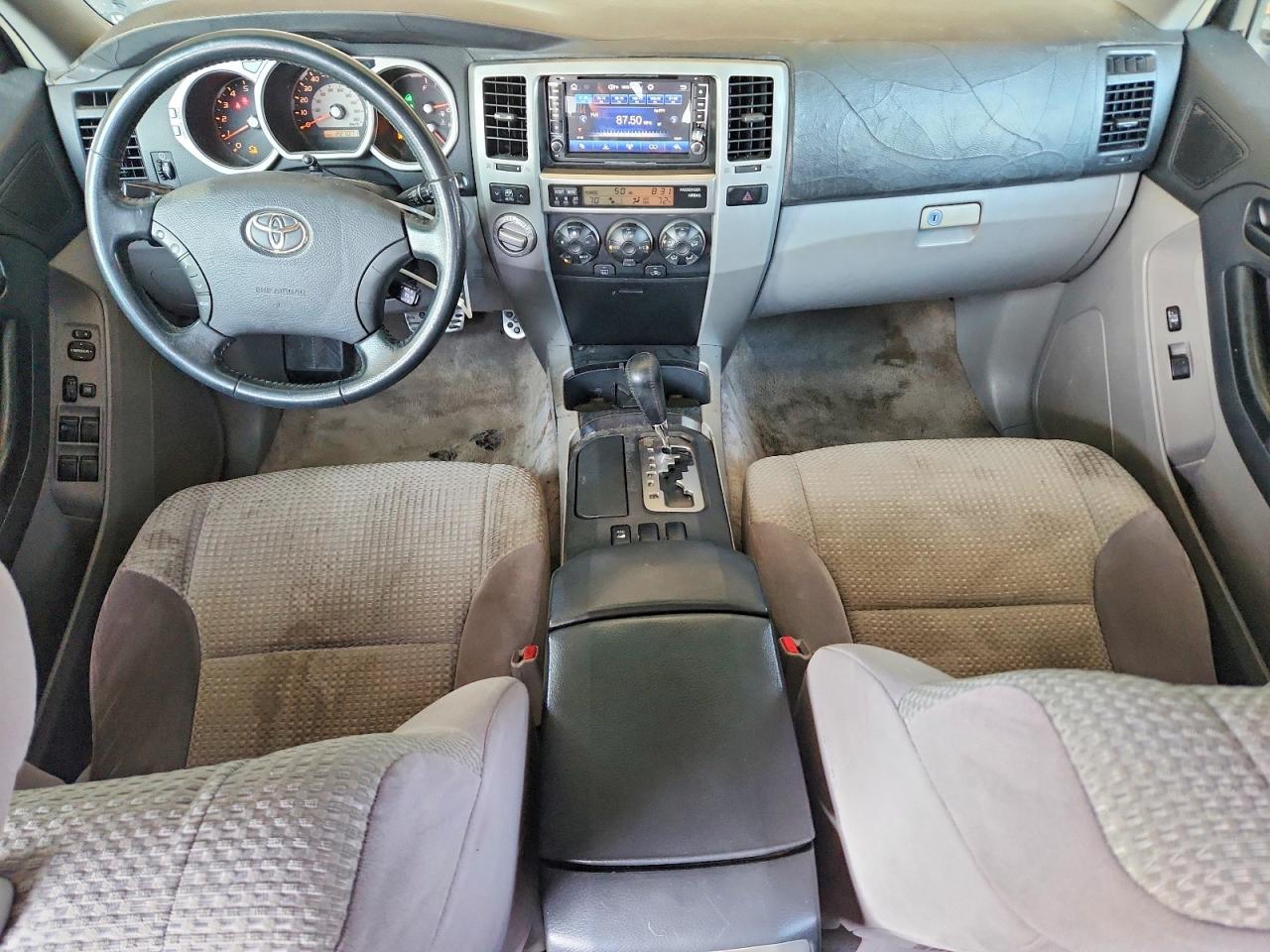 2005 Toyota 4runner Sr5 Silver vin: JTEBU14R658043984