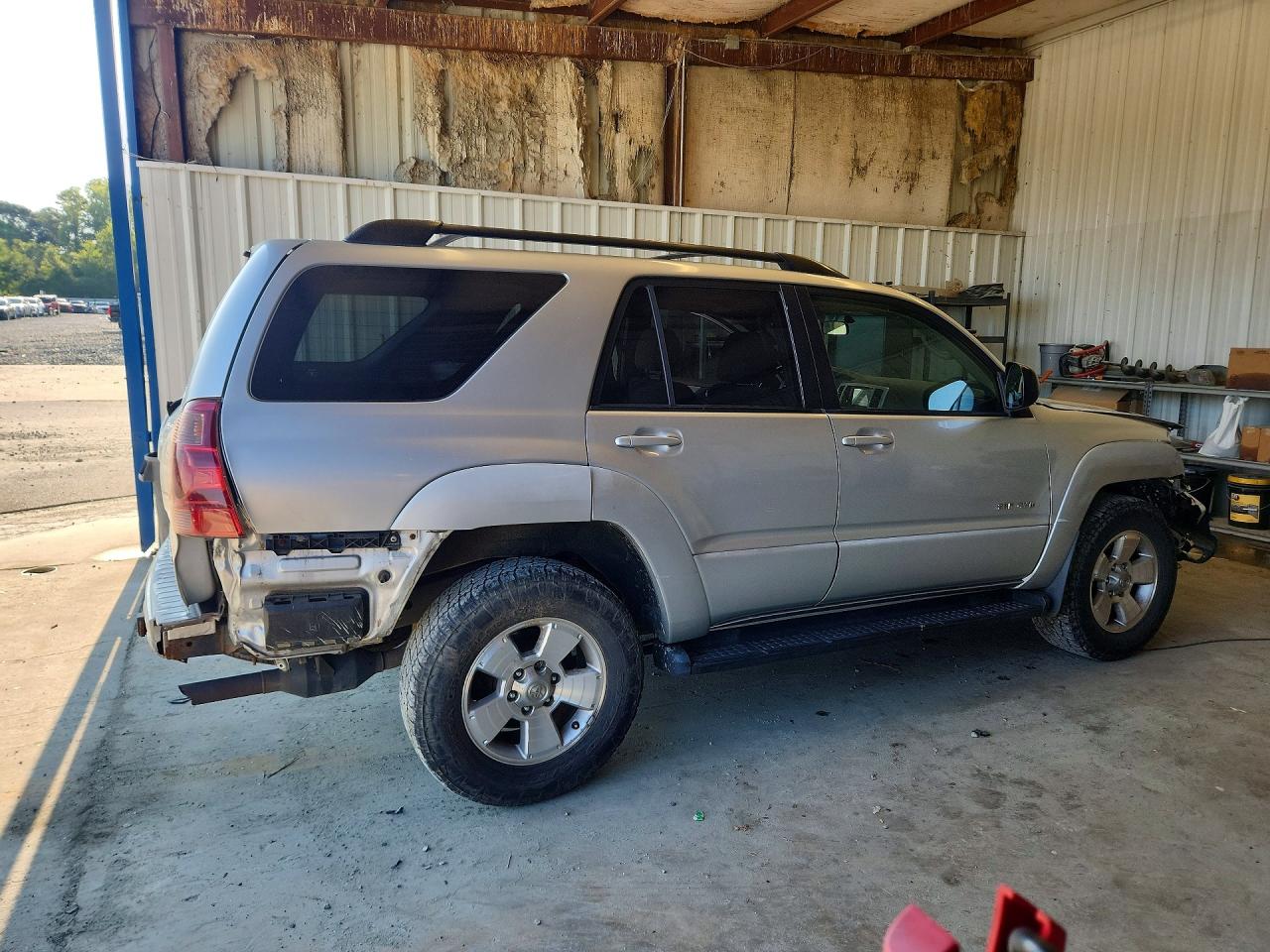 2005 Toyota 4runner Sr5 Silver vin: JTEBU14R658043984