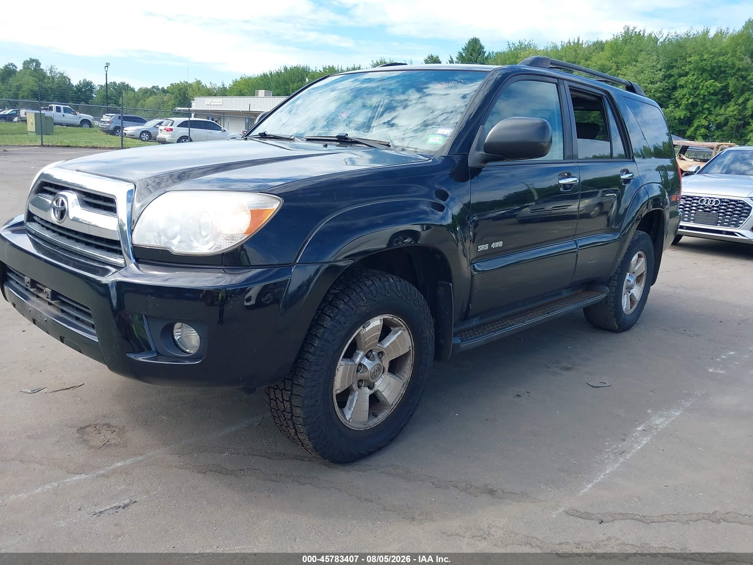 2006 Toyota 4runner Sr5 V6 Black vin: JTEBU14R660105190