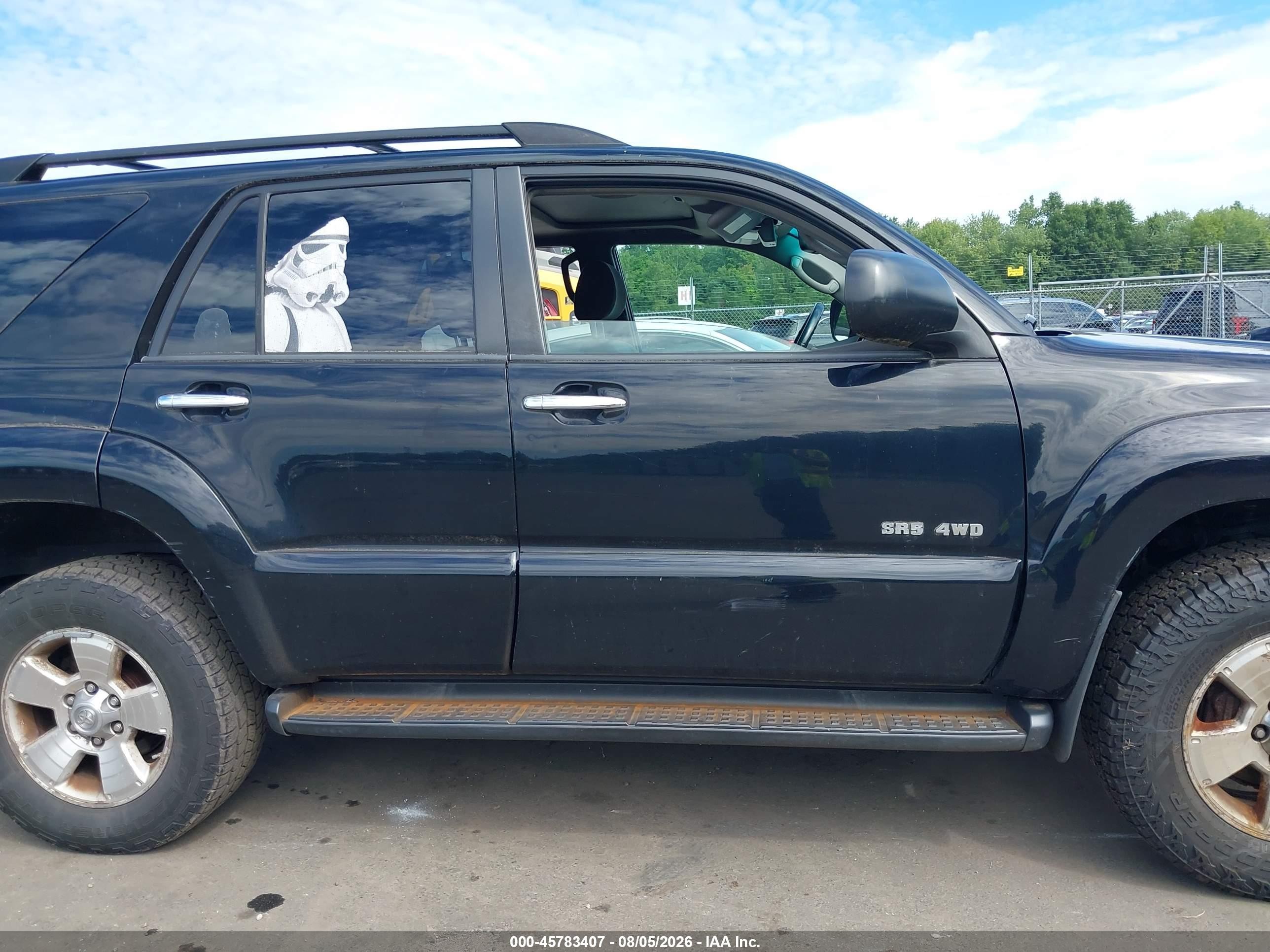 2006 Toyota 4runner Sr5 V6 Black vin: JTEBU14R660105190