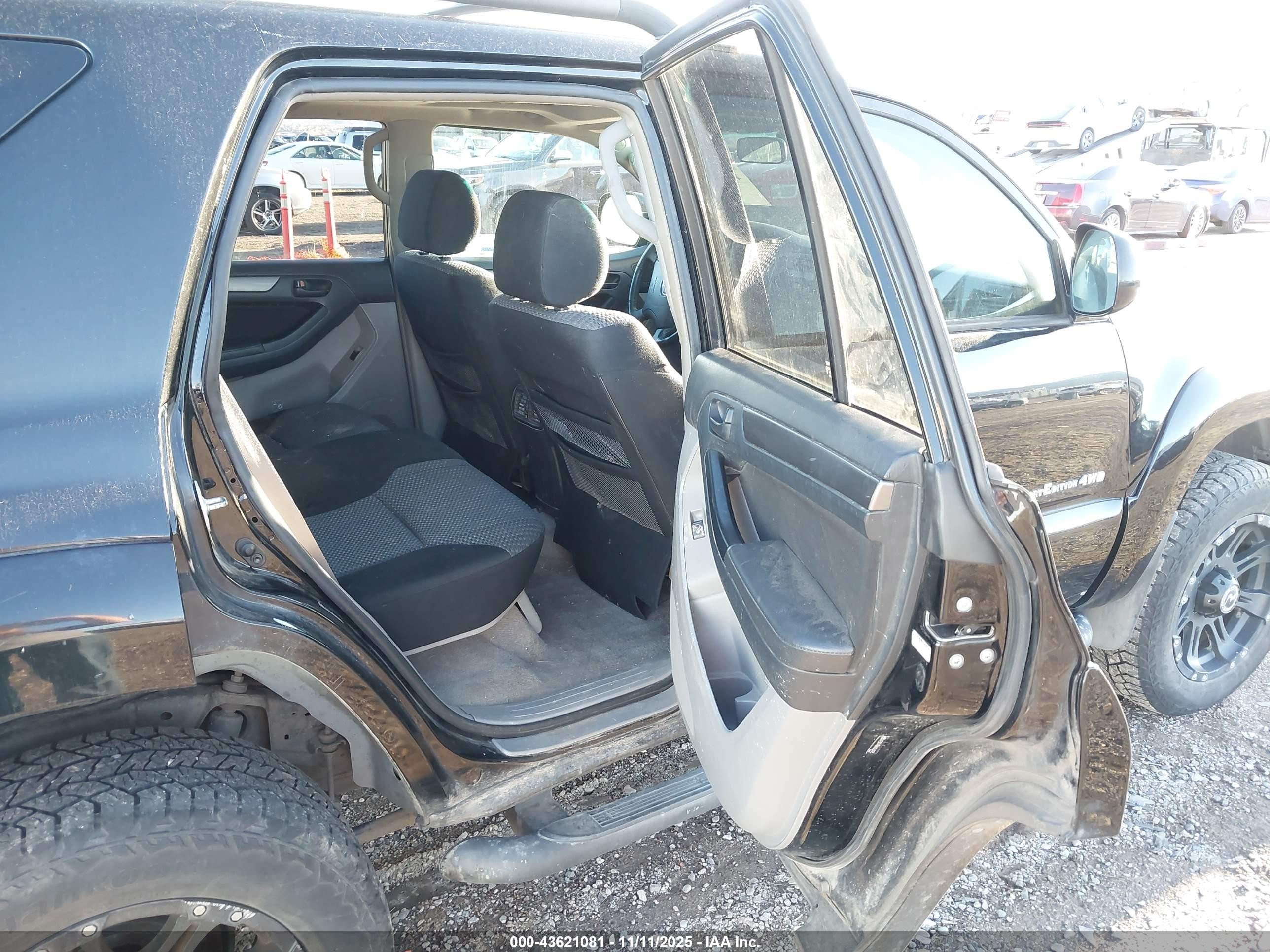 2006 Toyota 4runner Sr5 Sport V6 Черный vin: JTEBU14R668063475