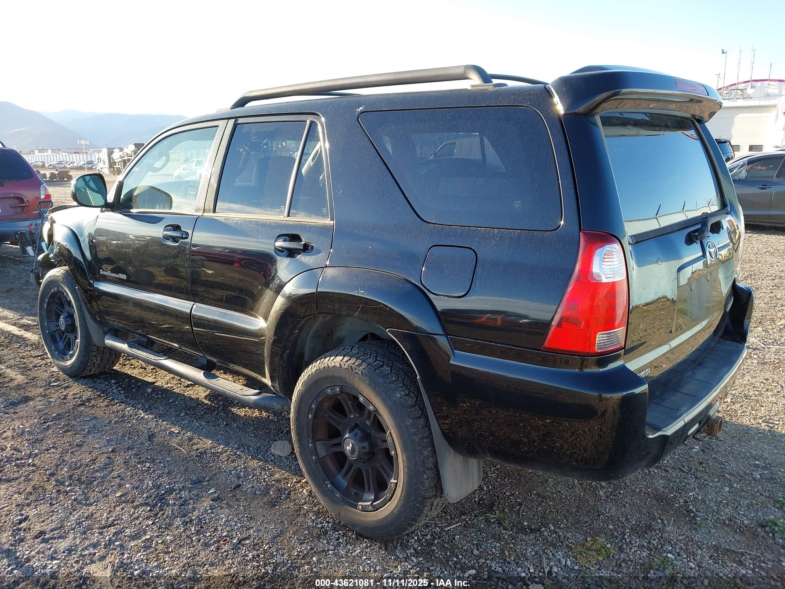 2006 Toyota 4runner Sr5 Sport V6 Черный vin: JTEBU14R668063475