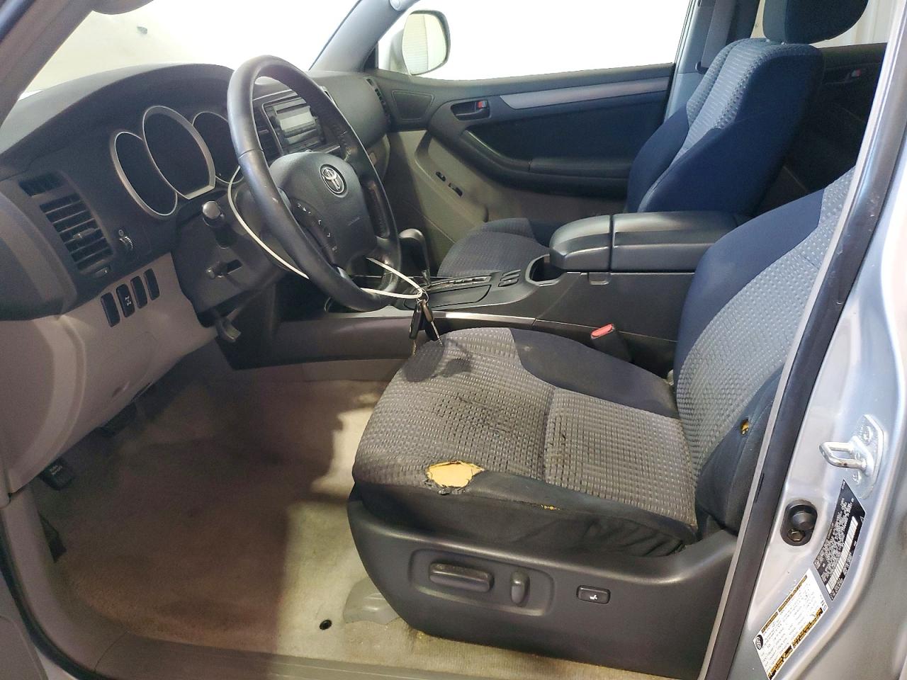 2006 Toyota 4runner Sport Edition Silver vin: JTEBU14R668067655