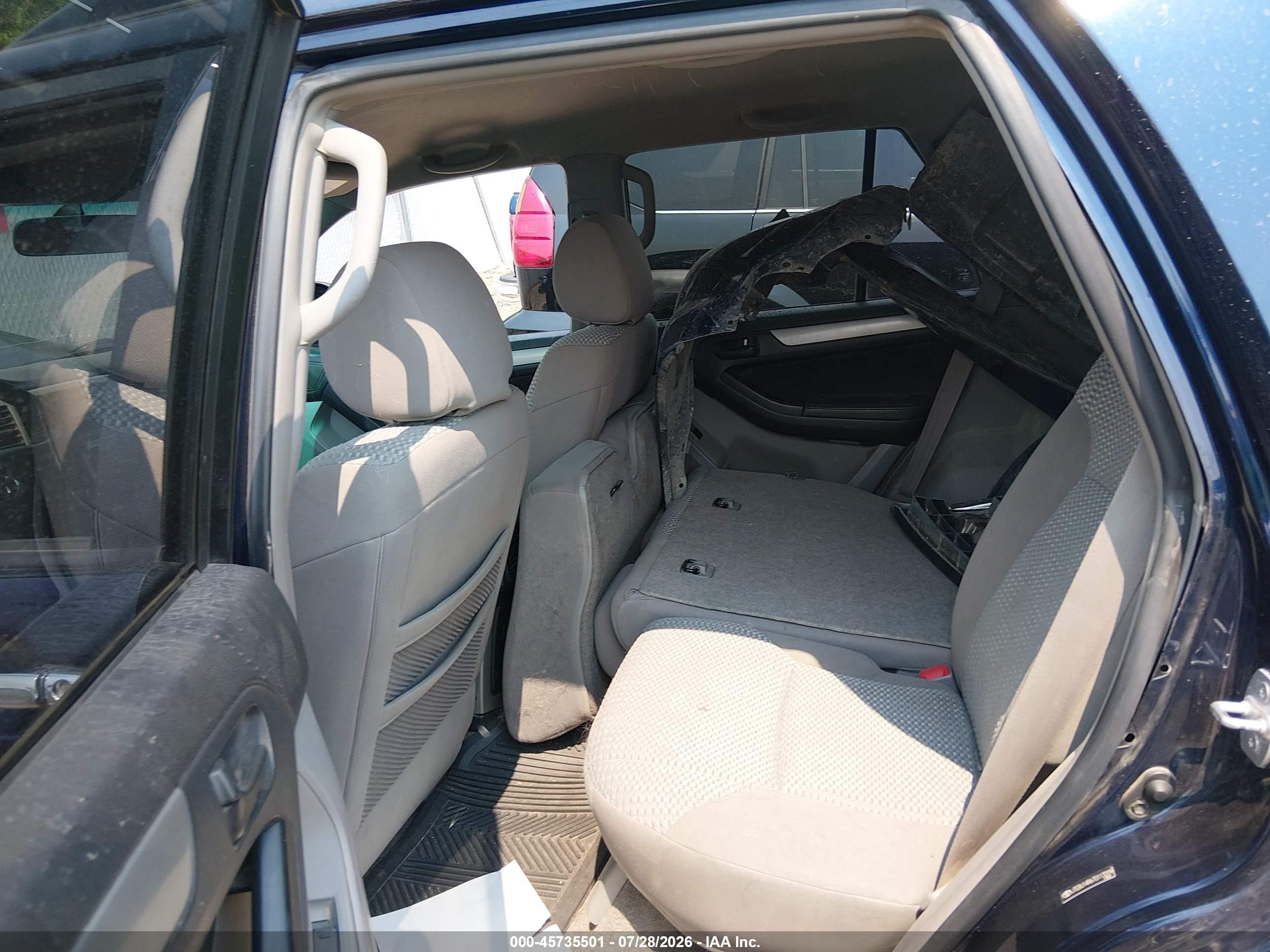 2007 Toyota 4runner Sr5 Blue vin: JTEBU14R670113209