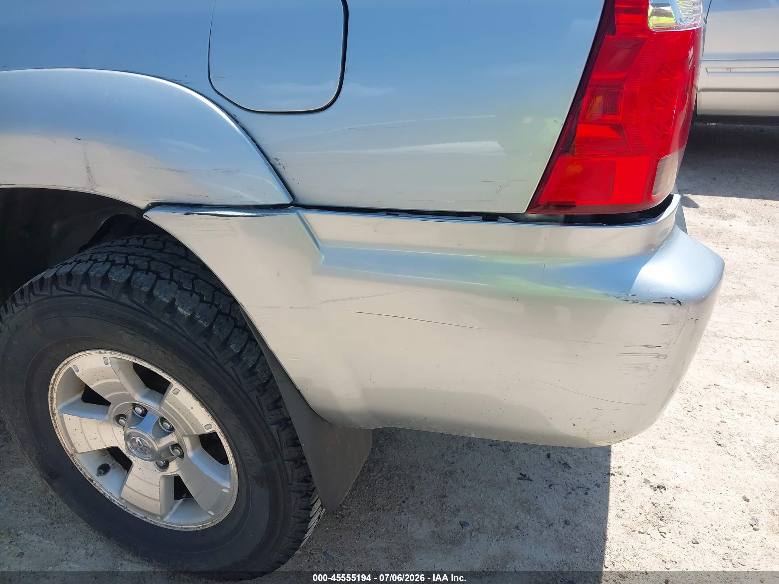 2007 Toyota 4runner Sr5 Silver vin: JTEBU14R670121018