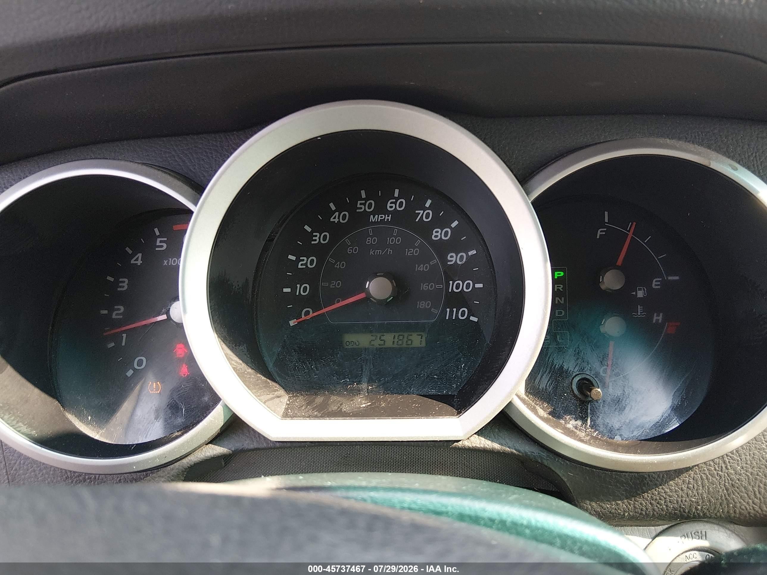 2007 Toyota 4runner Sr5 White vin: JTEBU14R670123688