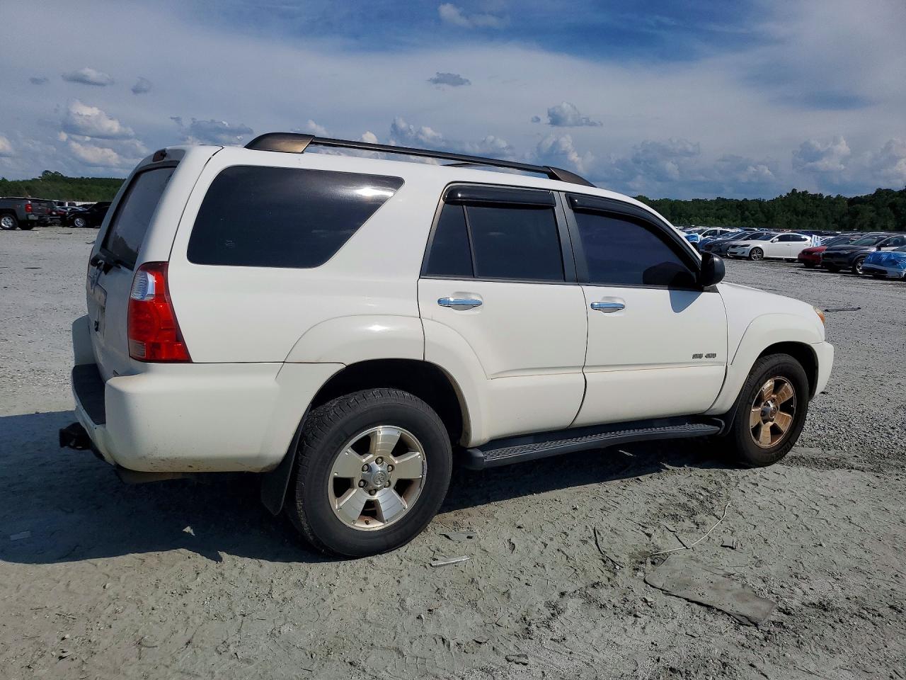 2007 Toyota 4runner Sr5 White vin: JTEBU14R670128311