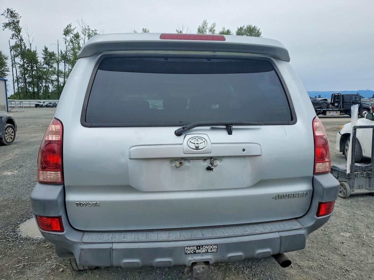 2003 Toyota 4runner Sport Edition Silver vin: JTEBU14R730008169