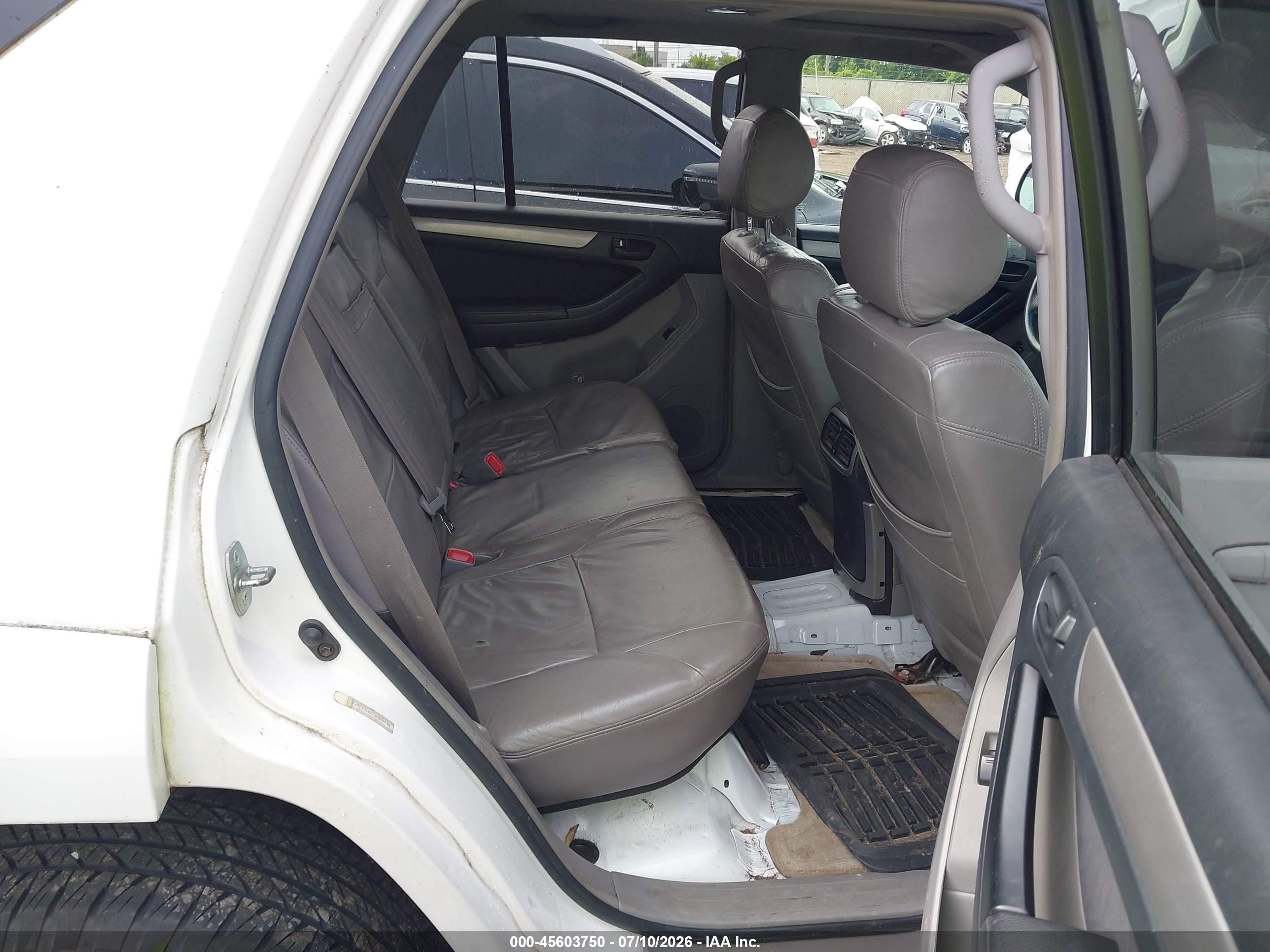 2003 Toyota 4runner Sr5 V6 Белый vin: JTEBU14R730016935