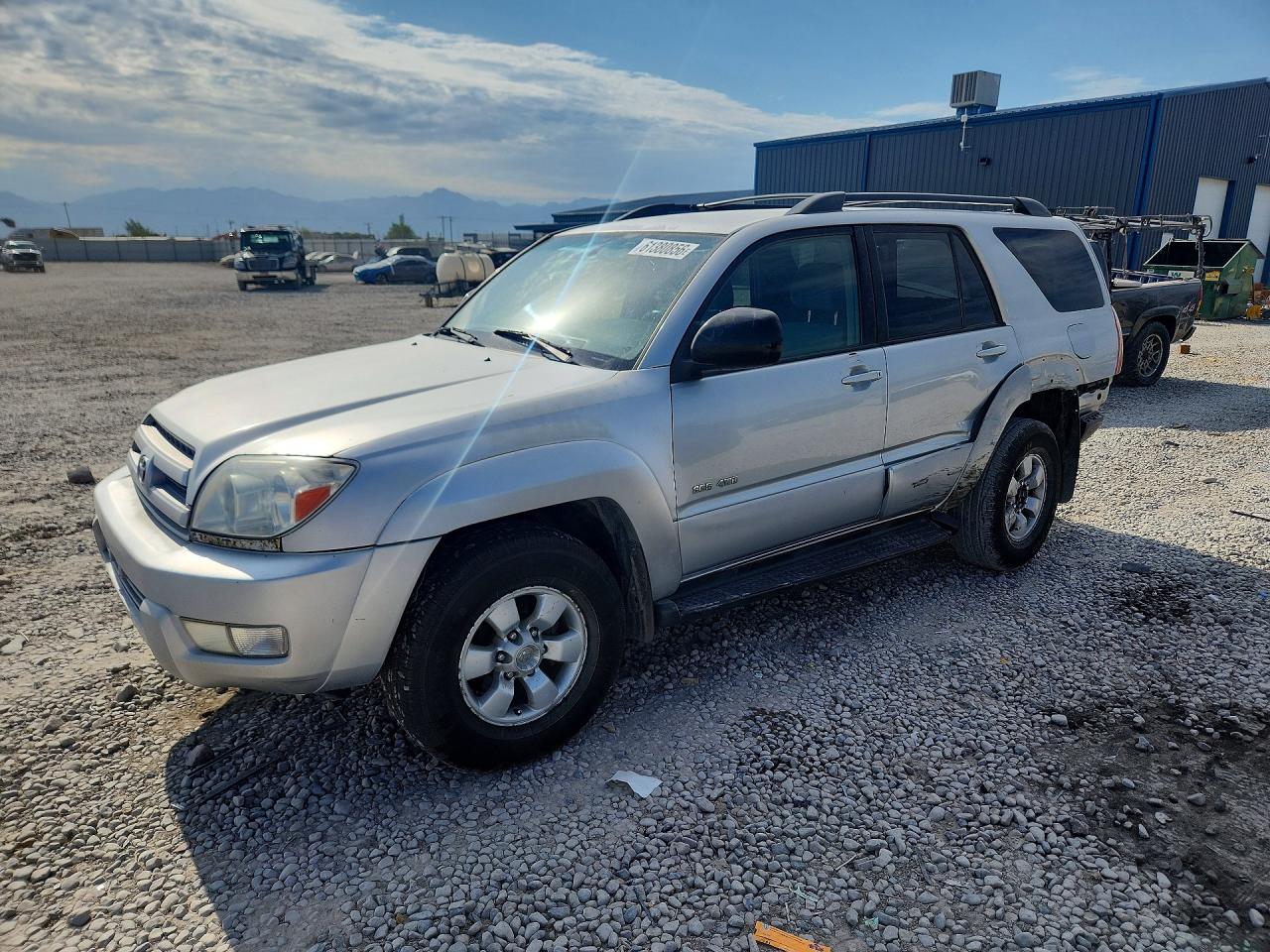 2004 Toyota 4runner Sr5 Silver vin: JTEBU14R740033140