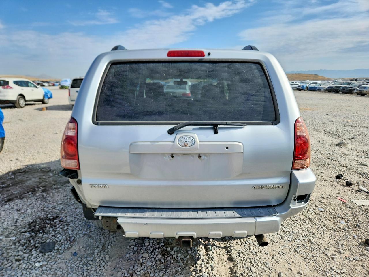 2004 Toyota 4runner Sr5 Silver vin: JTEBU14R740033140