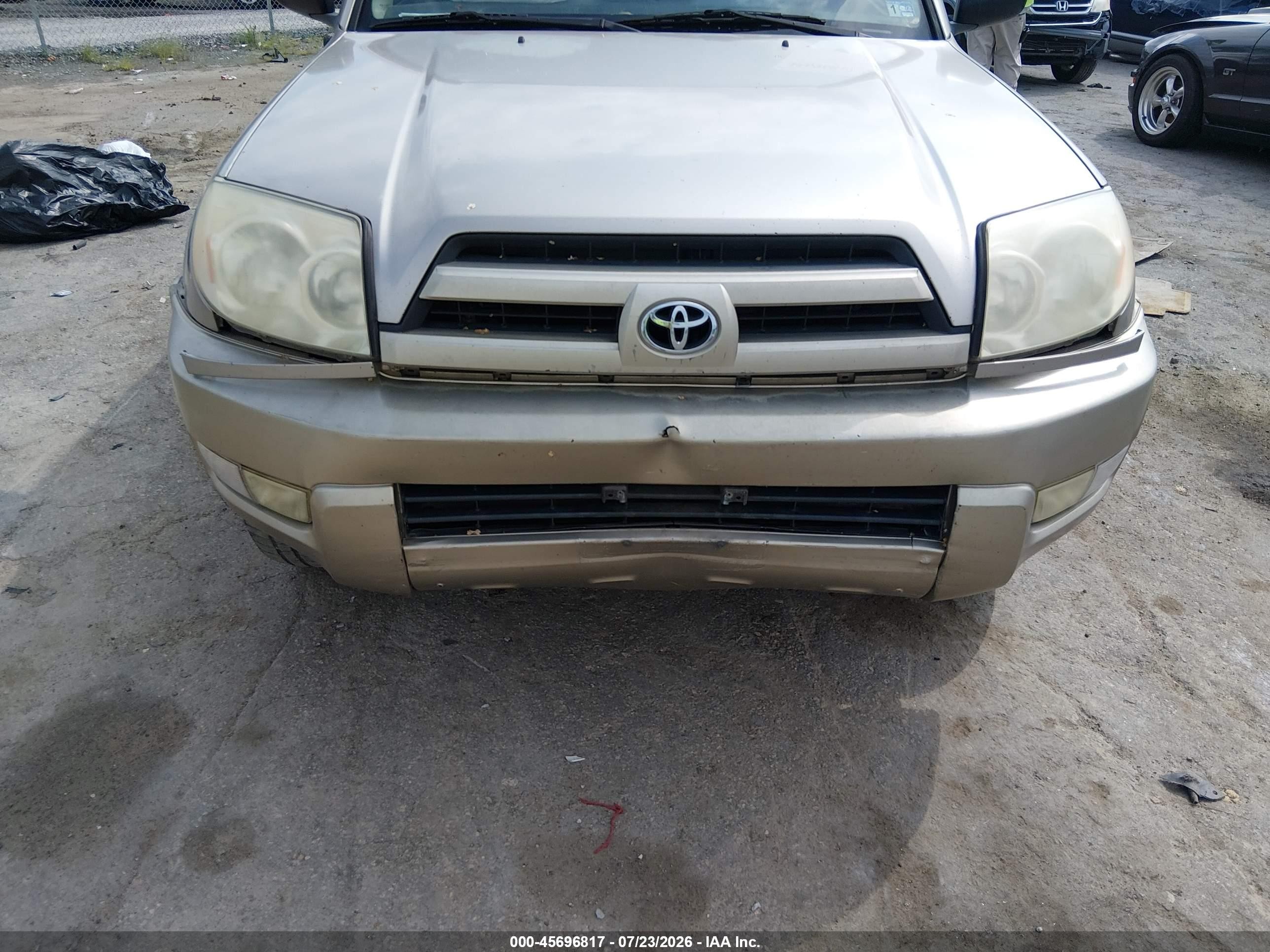 2004 Toyota 4runner Sr5 V6 Золотой vin: JTEBU14R740033431