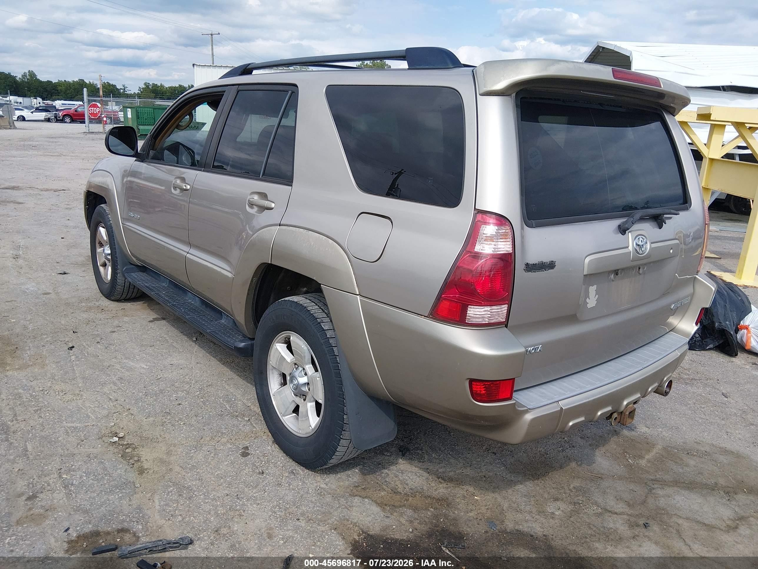 2004 Toyota 4runner Sr5 V6 Золотой vin: JTEBU14R740033431