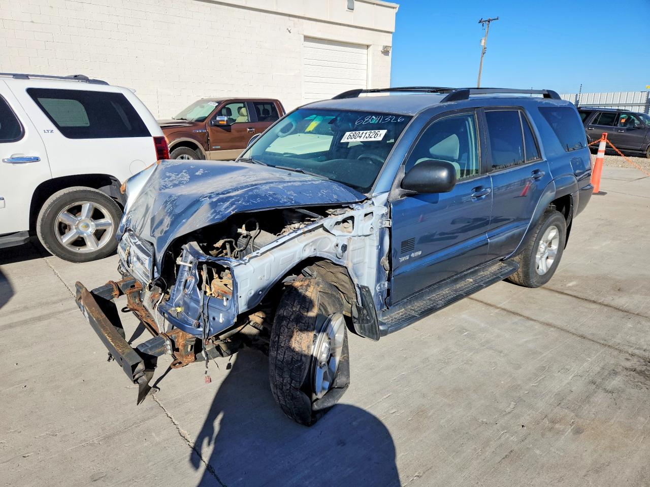 2004 Toyota 4runner Sr5 Синий vin: JTEBU14R740044249