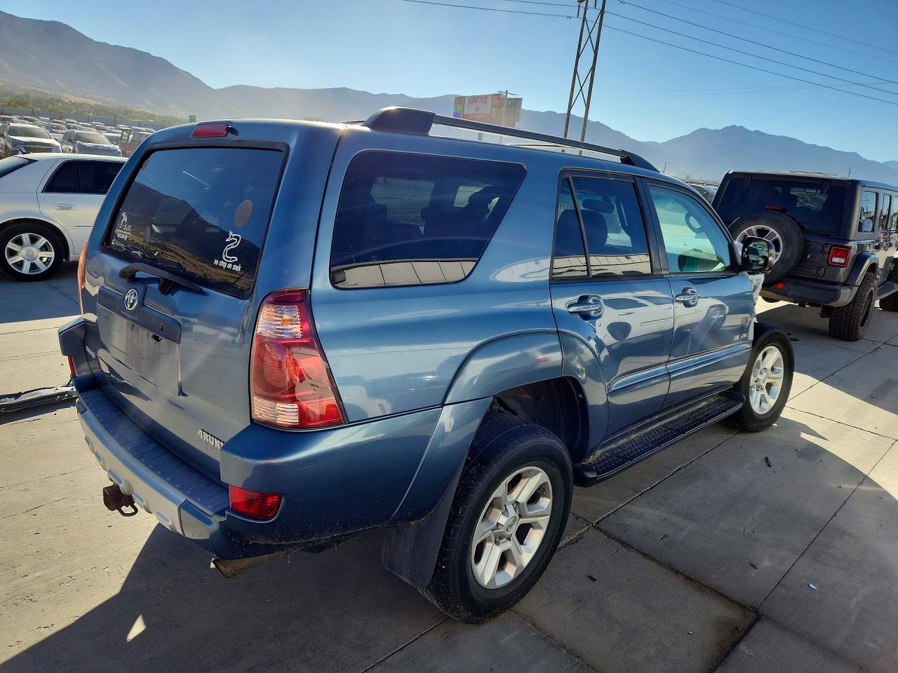 2004 Toyota 4runner Sr5 Синий vin: JTEBU14R740044249