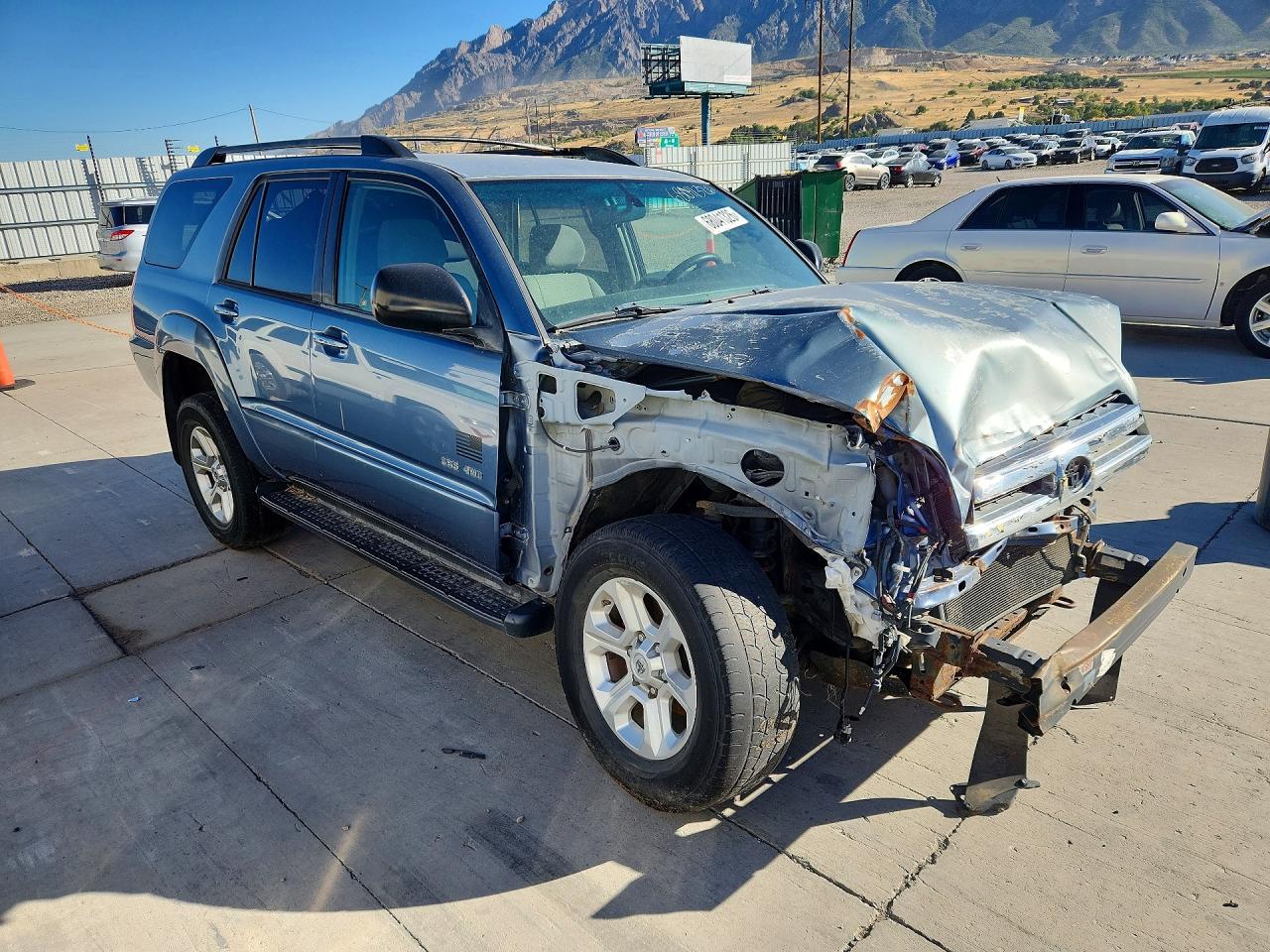 2004 Toyota 4runner Sr5 Синий vin: JTEBU14R740044249